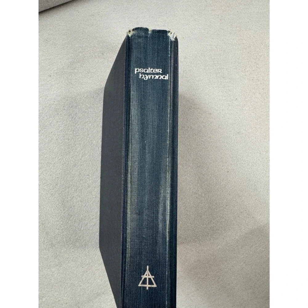 Vintage 1976 Psalter Hymnal Christian Reformed Church Doctrinal Standards Blue